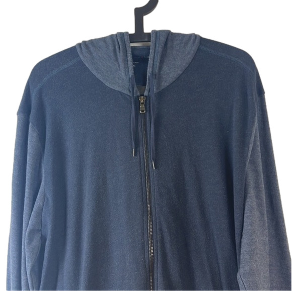 John Varvatos Blue Hoodie Size XXL - Picture 2 of 8